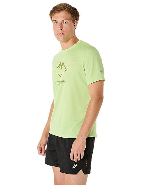 Fujitrail Sportliches T-Shirt Grün