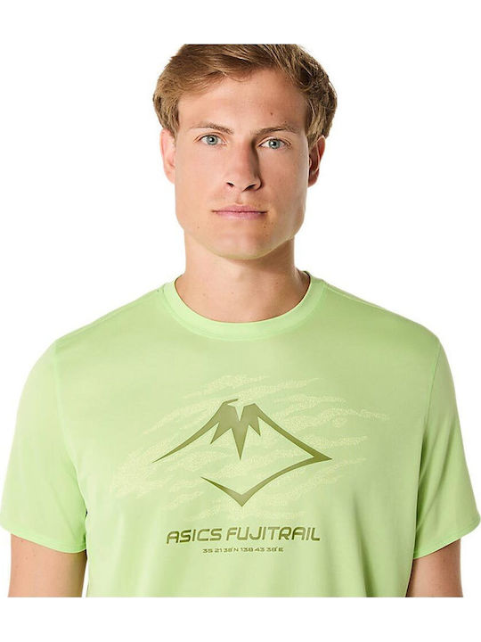 Fujitrail Sportliches T-Shirt Grün