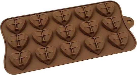 Καλούπι Σιλικόνης Καρδιές Melts 21x11cm