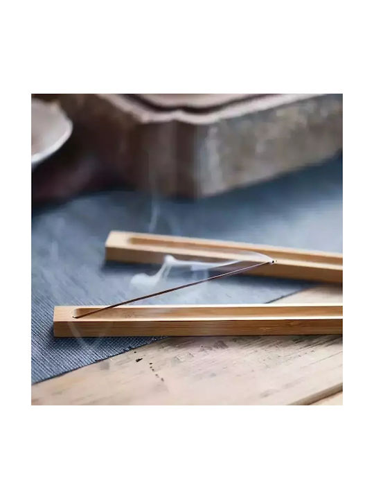 Βάση Καύσης Αρωματικά Στικ Bamboo Natural Incense Holder 23cm