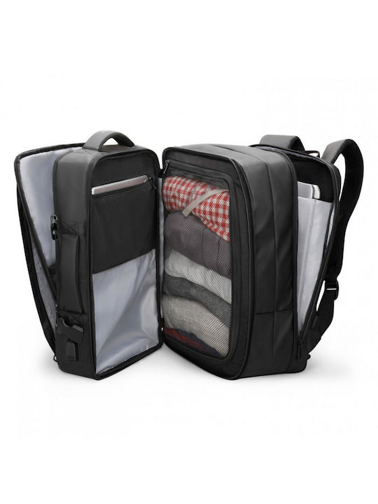 Mark Ryden Wasserdichte Rucksack Tasche für Laptop 17.3 mit USB-Anschluss in Schwarz