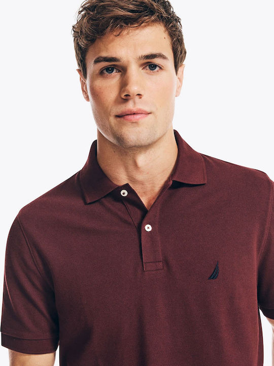 Polo T-shirt Μπορντό