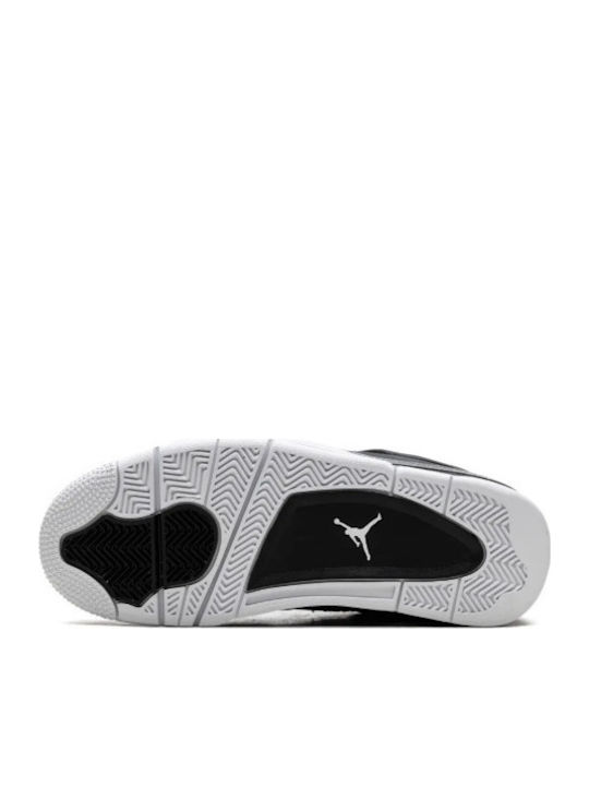 Air  4 Retro Ανδρικά Μποτάκια Μαύρα