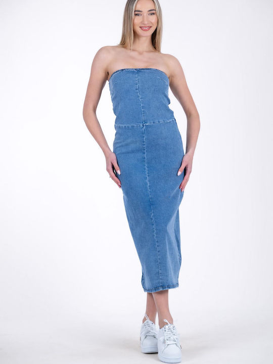 MyCesare Denim Dress All Day Blue