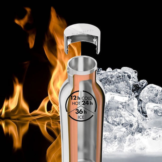 Ανακυκλώσιμο Ποτήρι Θερμός Ανοξείδωτο 500ml Multicolor