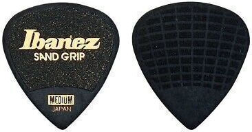 Ibanez Plektrum Logo Sand Grip Pa16msg-bk 1 Stk