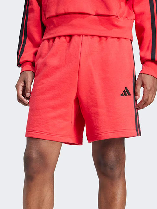 adidas M 3s Men's Athletic Shorts Red