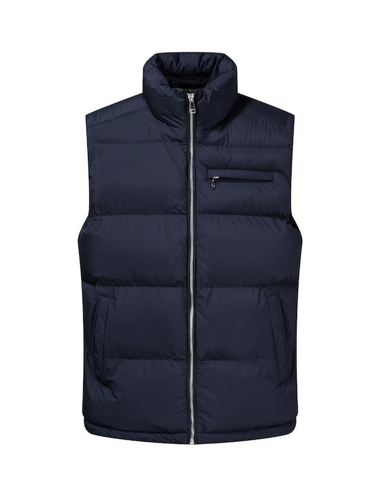 Life Style Butiken Μπουφάν Puffer Navy Μπλε