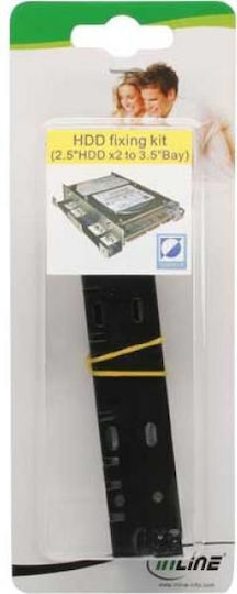 Kit de instalare inline 2x Suport SSD 2.5" 3.5" 39950L 872640 4043718187133