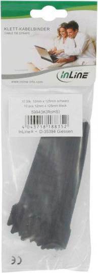 Inline Organizer Velcro Black 10 Pieces 59943n 872099 4043718188383