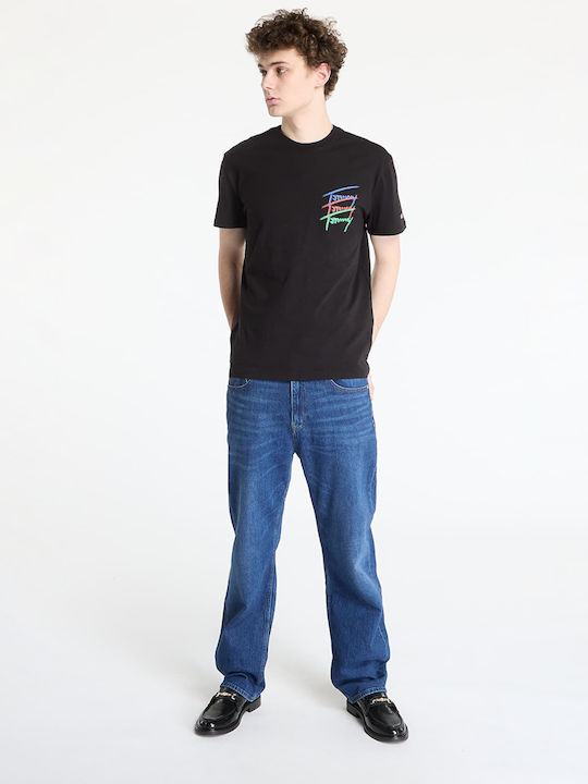 Men's Jeans Pants with Regular Straight Fit Denim