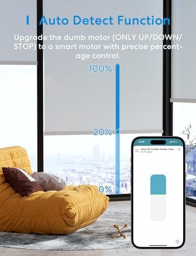 Meross Διακόπτης Τοίχου με Οθόνη Αφής Wi-Fi Ρολών