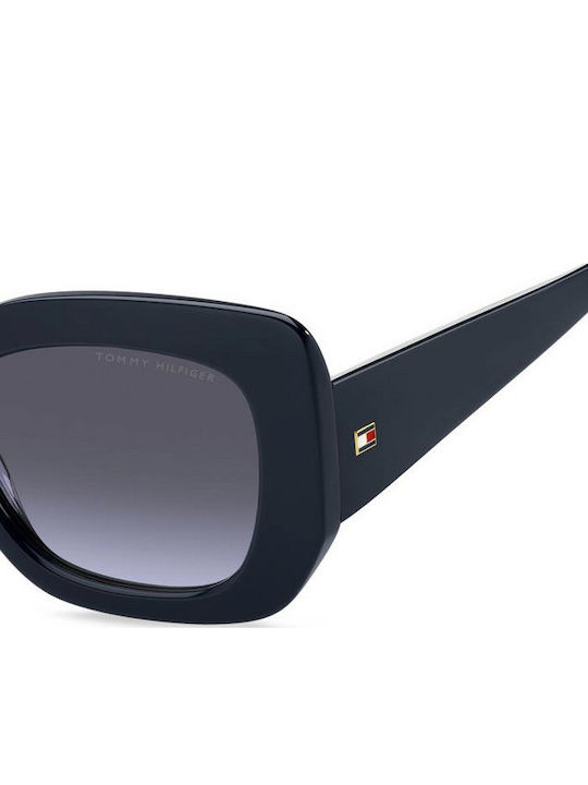 Tommy Hilfiger Women's Sunglasses with Navy Blue Plastic Frame and Blue Gradient Lens TH2224/S PJP/GB