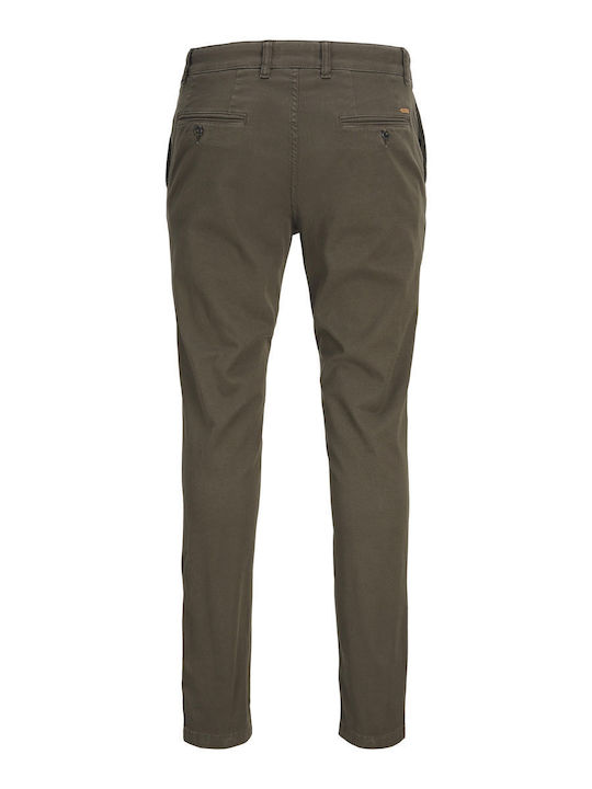 Παντελόνι Chino σε Slim Εφαρμογή Brown/Wren