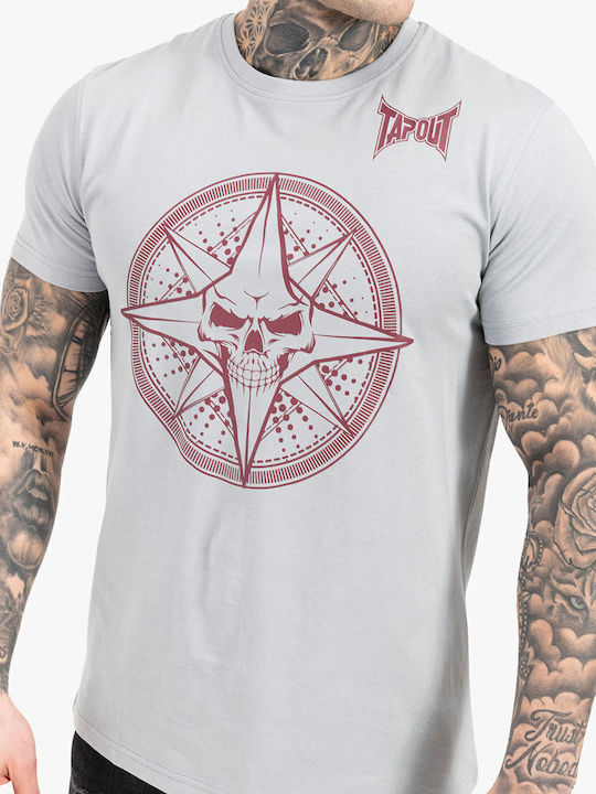 Тениска Grey/red