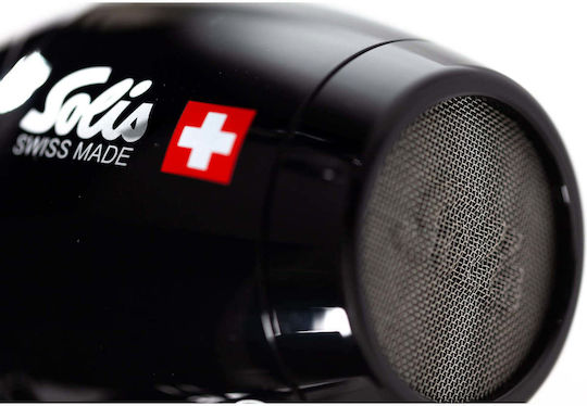 Solis Perfection Ionic Professionell Haartrockner mit Diffusor 2300W Black