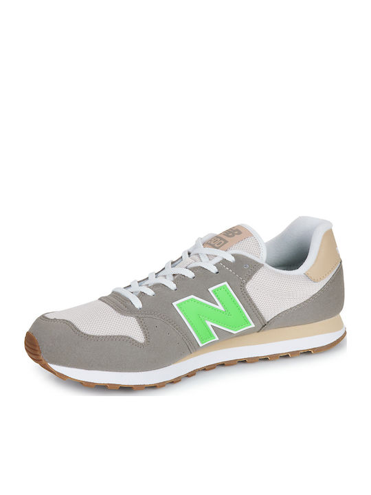 500 Ανδρικά Sneakers Γκρι