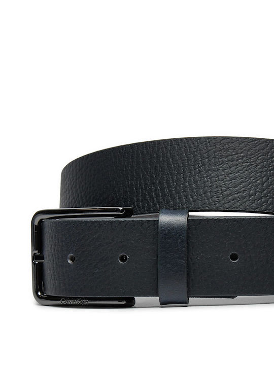 Calvin Klein Ανδρική Ζώνη Navy Μπλε Calvin Klein Ανδρική Ζώνη Navy Μπλε