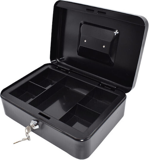 Metron Geldkassette Schwarz 10' 25x18x9cm 333.094183