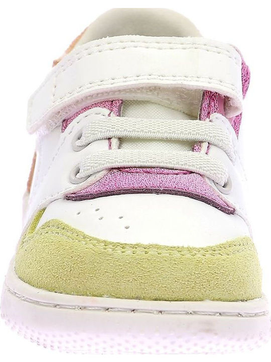 Kids Sneakers Anatomic with Scratch White