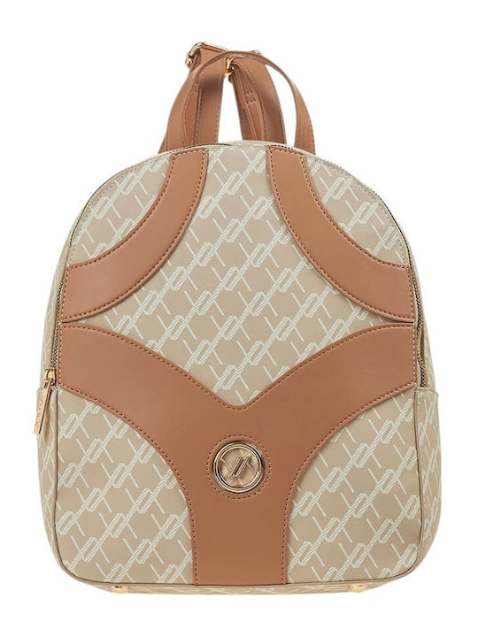 Verde Women's Bag Backpack Beige