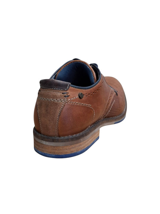 Men's Leather Casual Shoes Tabac Brown