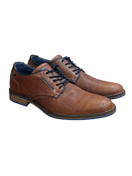 Men's Leather Casual Shoes Tabac Brown