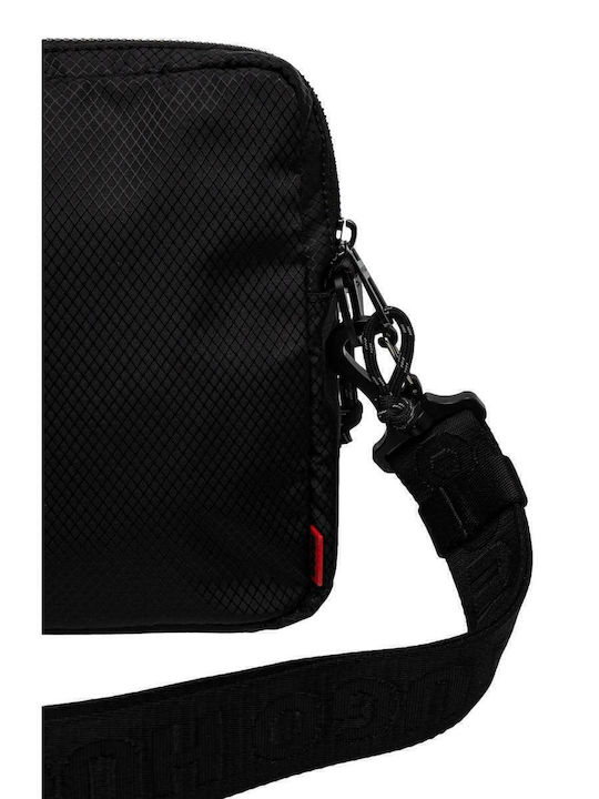 Reporter Herrentasche Schulter / Crossbody Schwarz