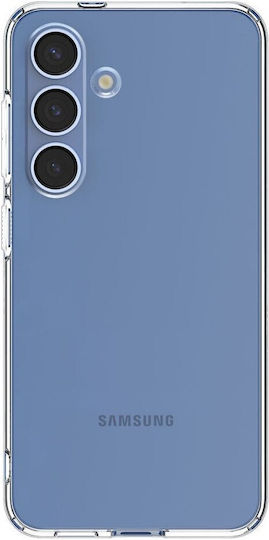 Spigen Liquid Crystal Umschlag Rückseite Silikon Transparent (Galaxy S25+)