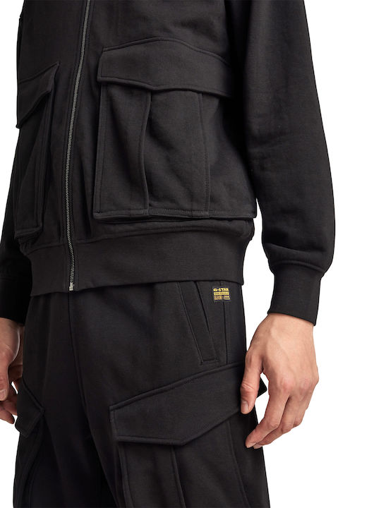 Rovic Men's Fleece Jacket Black D24465 D566 6484