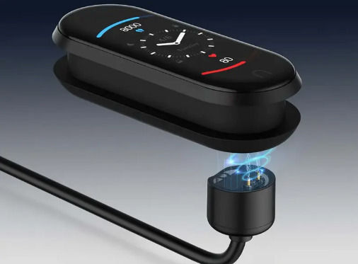 Wearable Charger Xiaomi Mi Band 5, 6, 7 Blackς