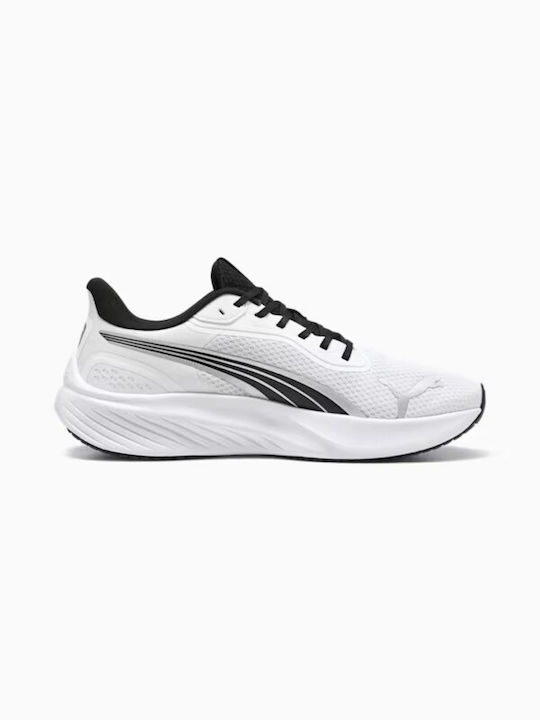 Puma Pounce Lite Ανδρικά Αθλητικά Παπούτσια Running White Black