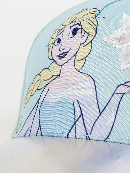 Frozen Παιδικό Καπέλο Jockey Υφασμάτινο Μπλε