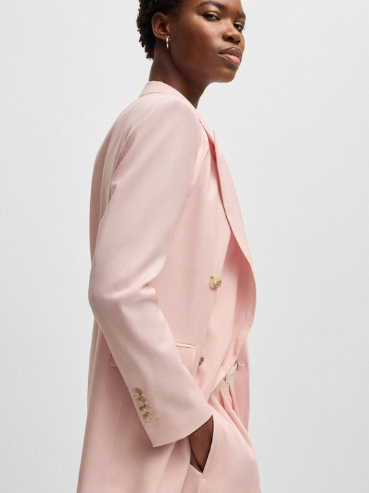 Boss Women's Blazer Pale Pink