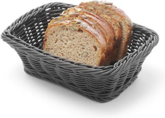 Hendi Bread Basket Black 19x13x6cm