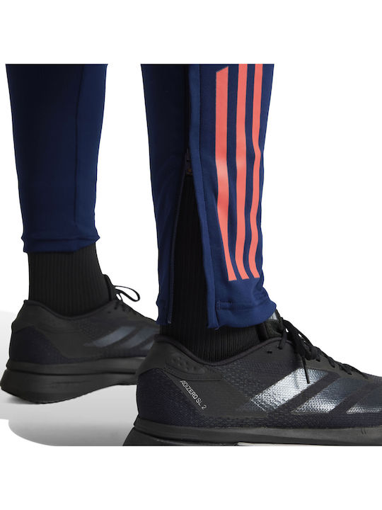 Tiro Jogginghose Glänzend ohne Gummizug Blue