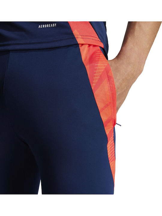 Tiro Jogginghose Glänzend ohne Gummizug Blue