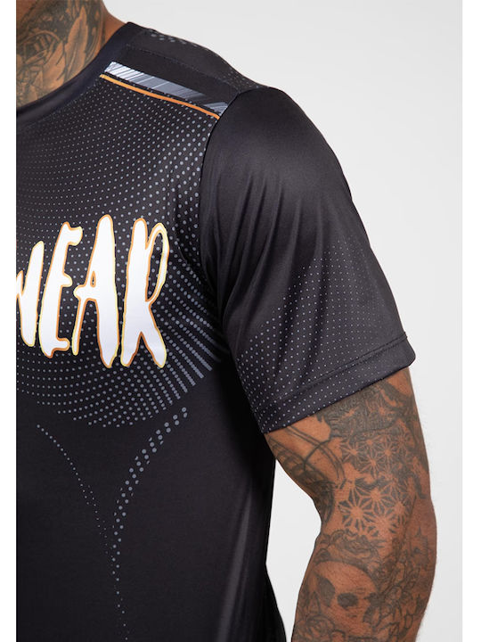 T-shirt Black, Gold
