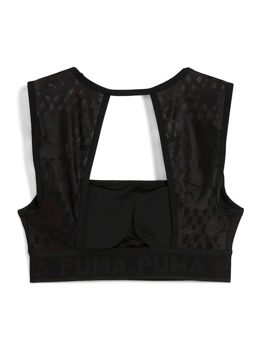 Women's Sports Bra without Padding Black