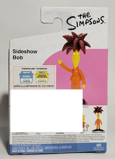 Jakks Pacific Misp Sealed Sideshow Bob 6.35εκ. (Διάφορα Σχέδια)