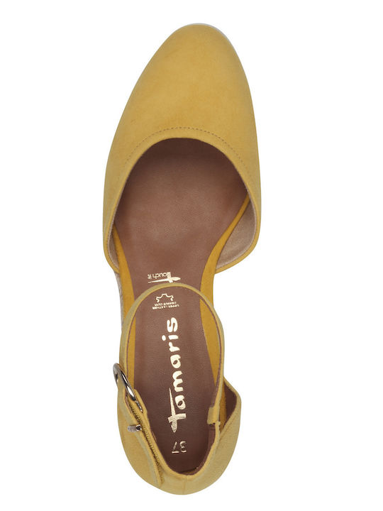 Damenplattformen im Espadrilles-Stil Gelb