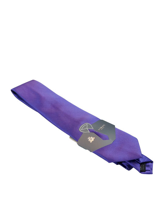 La Pescara Men's Tie in Purple Color La Pescara Men's Tie in Purple Color