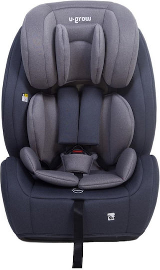 U-Grow Καθισματάκι Αυτοκινήτου i-Size με Isofix Γκρι 9-36 kg