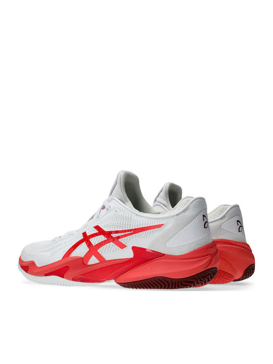 ASICS Court FF 3 Novak Men's Tennis Shoes for Clay Courts White