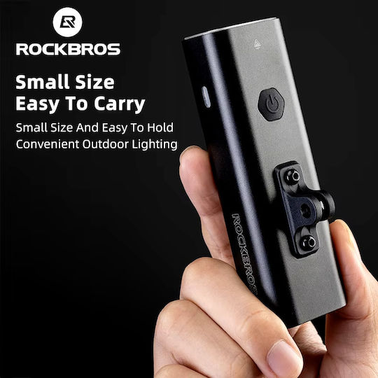 Rockbros 24310011001 Εμπρόσθιο Φως Ποδηλάτου