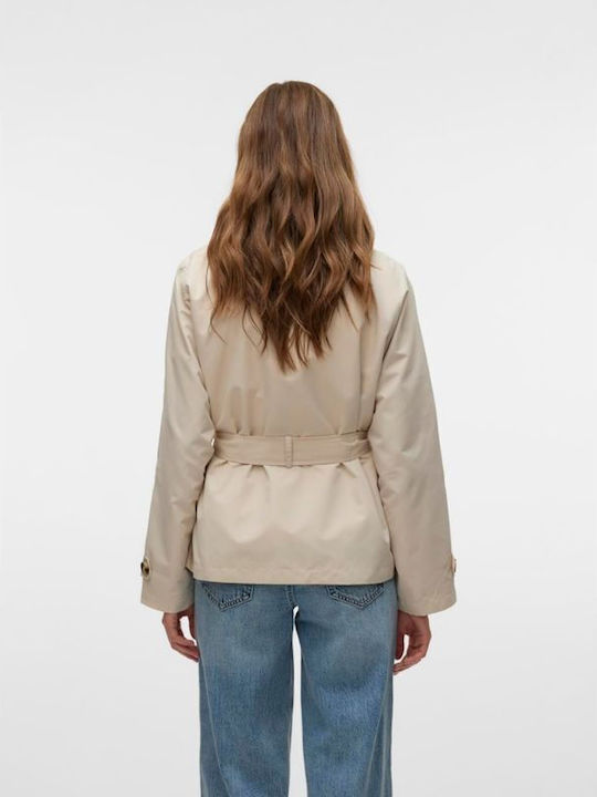 Vero Moda Frauen Oatmeal Cabardine