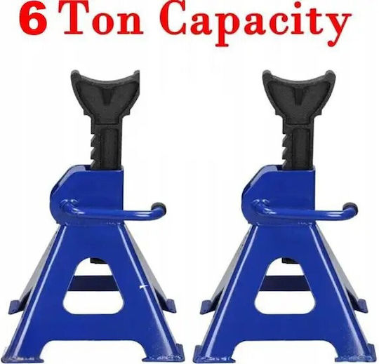 HAMA Set Car Support Stands with Maximum Pressure Up to 6 Tons