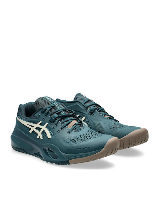 ASICS Gel-resolution X Men's Tennis Shoes for All Courts Green