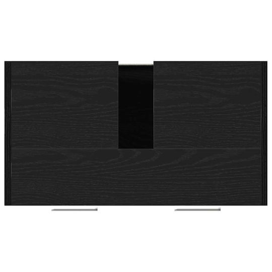 vidaXL Countertop without Sink L60xW33xH60cm Black Oak