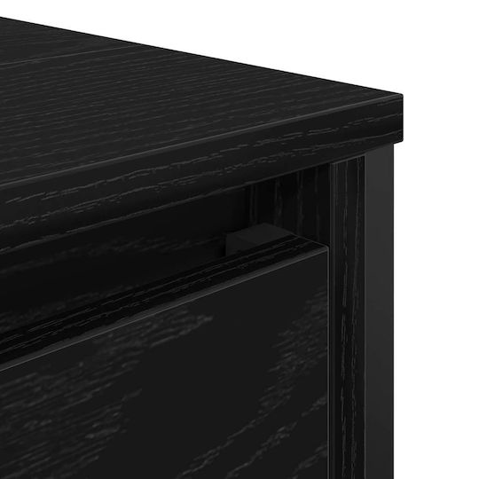 vidaXL Countertop without Sink L60xW34.5xH60cm Black Oak, Black
